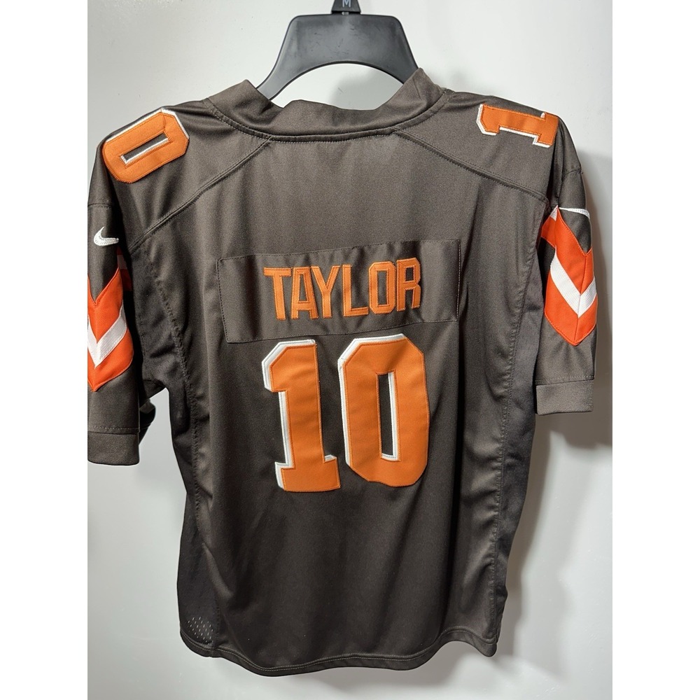 Nike Cleveland Browns Taywan Taylor #10 NFL On Field Jersey XL Brown